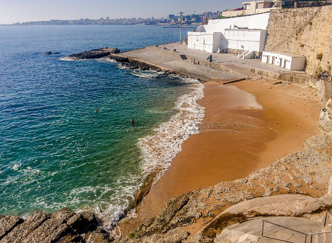 Praia da Azarujinha, Estoril, Portugal, Portugal